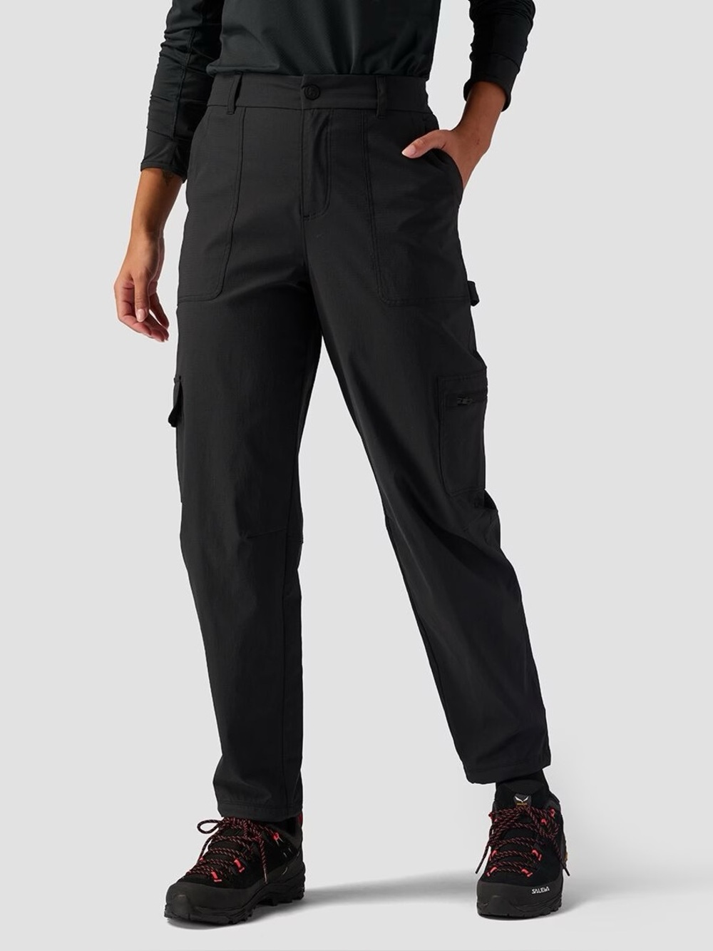 Backcountry Hiking Cargo Pants - Stretch Utility Style